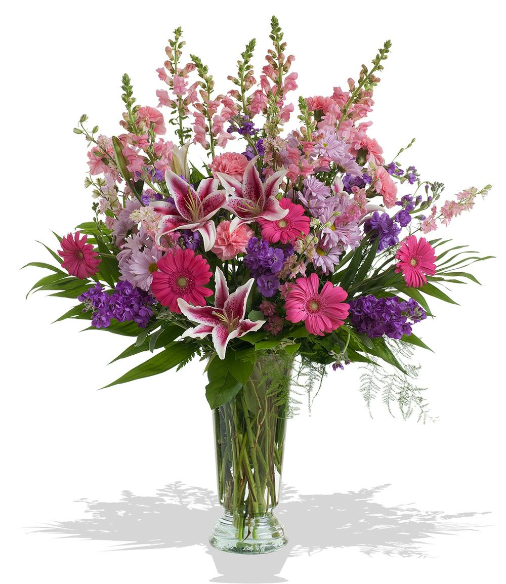 Feminine Sympathy Arrangement delivered in Baton Rouge, LA Billy