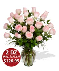 Premium Pink Roses - 12 or More