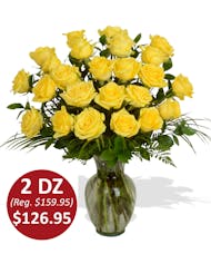 Premium Yellow Roses - 12 or More