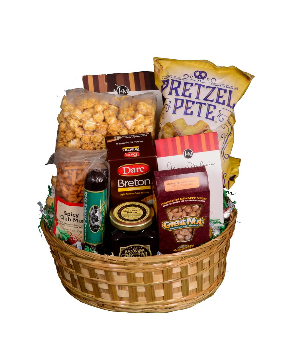 Gourmet Food Gift Basket delivered in Baton Rouge, LA Billy Heroman's