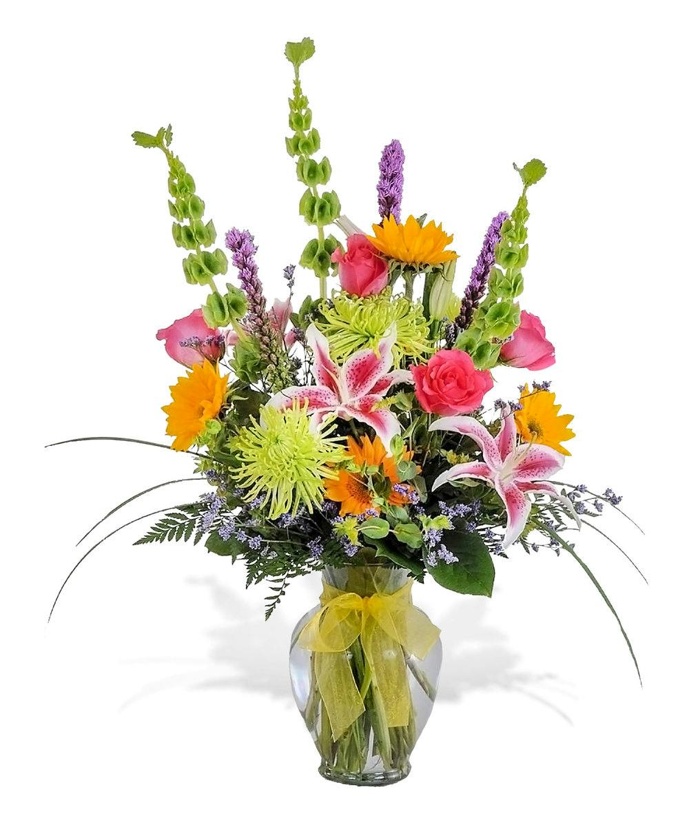 Floral Fun arrangement delivered in Baton Rouge, LA Billy Heroman's