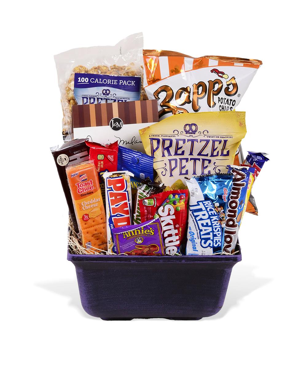 Snack Attack Gift Basket Sameday Delivery to Baton Rouge, LA Billy