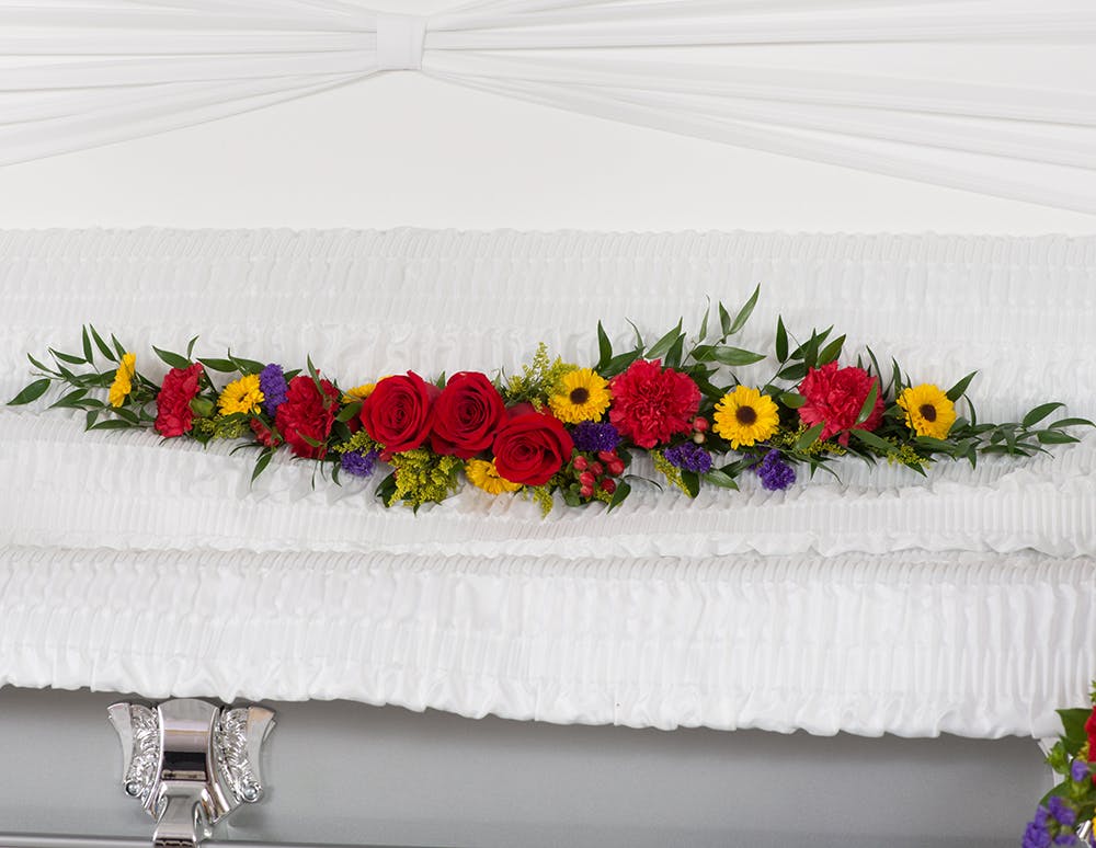 Tuscan casket lid piece delivered in Baton Rouge, LA Billy Heroman's