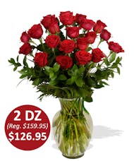 2 Dozen Premium Roses