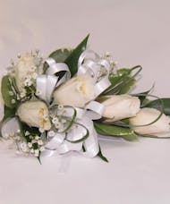 Rose Corsage-Any Color With Bear Grass