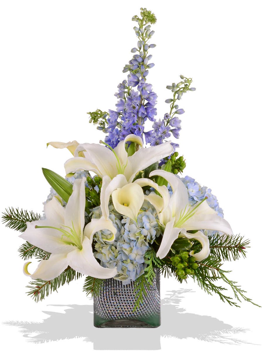 December birthday bouquet delivered in Baton Rouge, LA Billy Heroman's