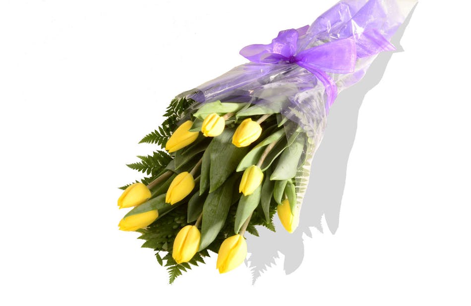 Cash and carry tulips wrapped to go baton rouge LA
